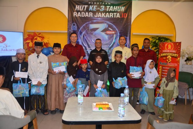 
 HUT ke-3 Radarjakarta.id, Ketua PWI Jaya: Tetap Pegang Kode Etik di Tengah Gempuran Media Sosial